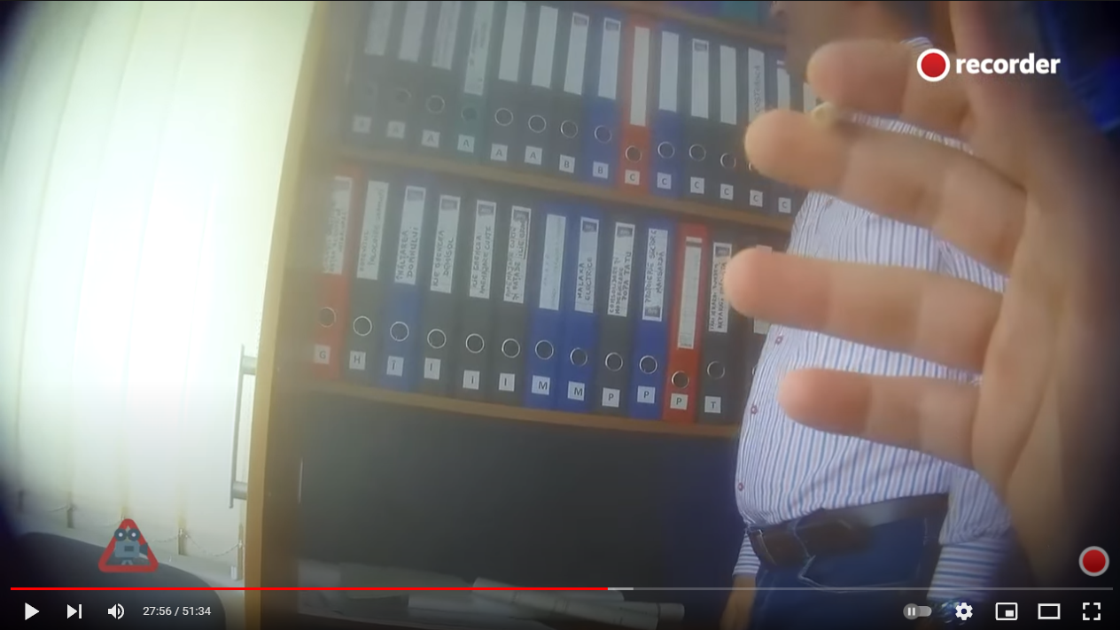 Alea sunt doar proiectele nefăcute, spune omul din fața reporterului