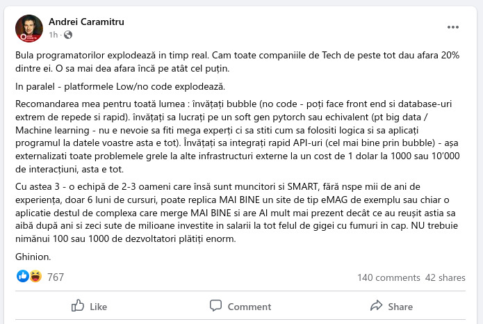 Un geniu imaculat