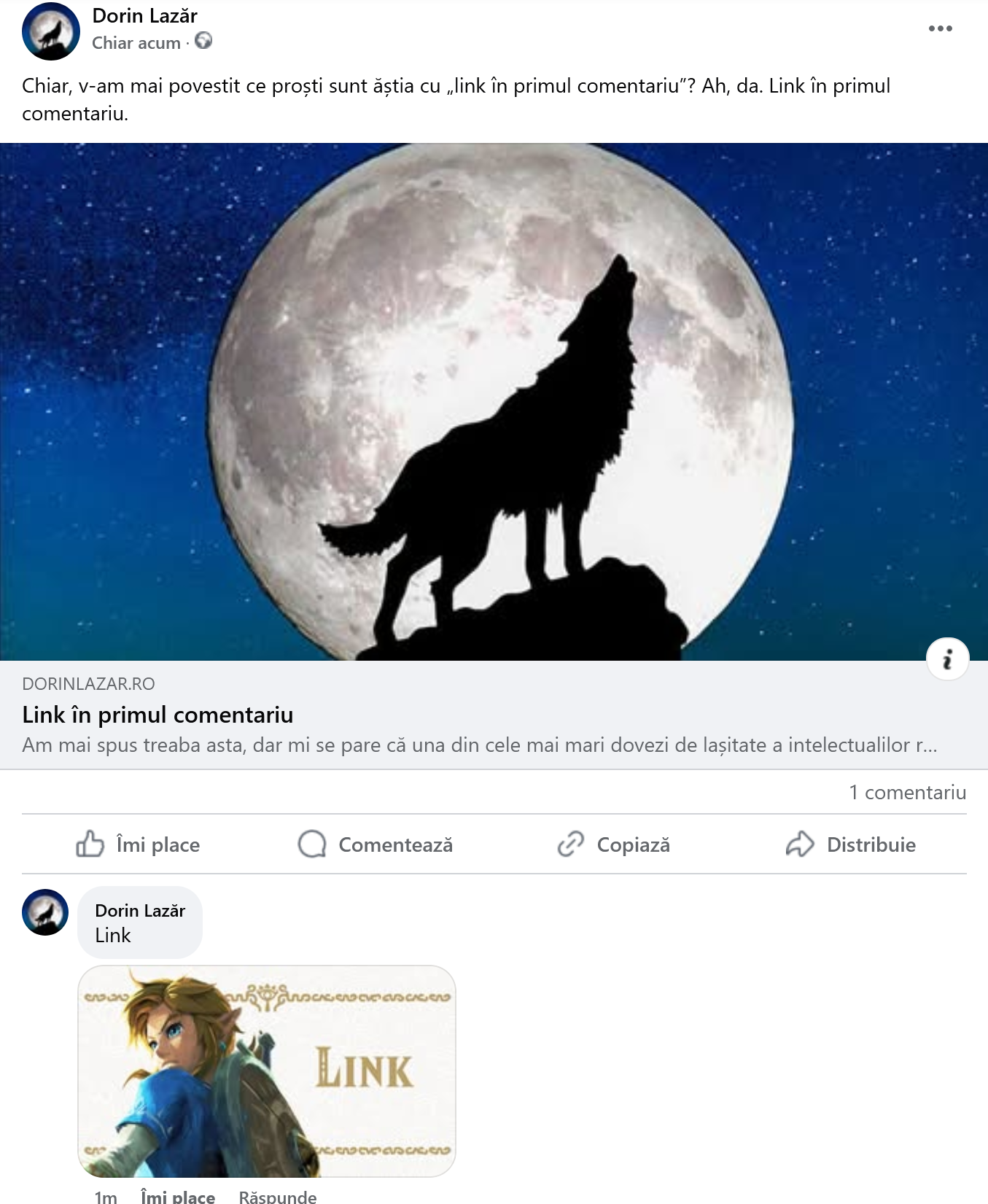 Sunt amuzant pe internet