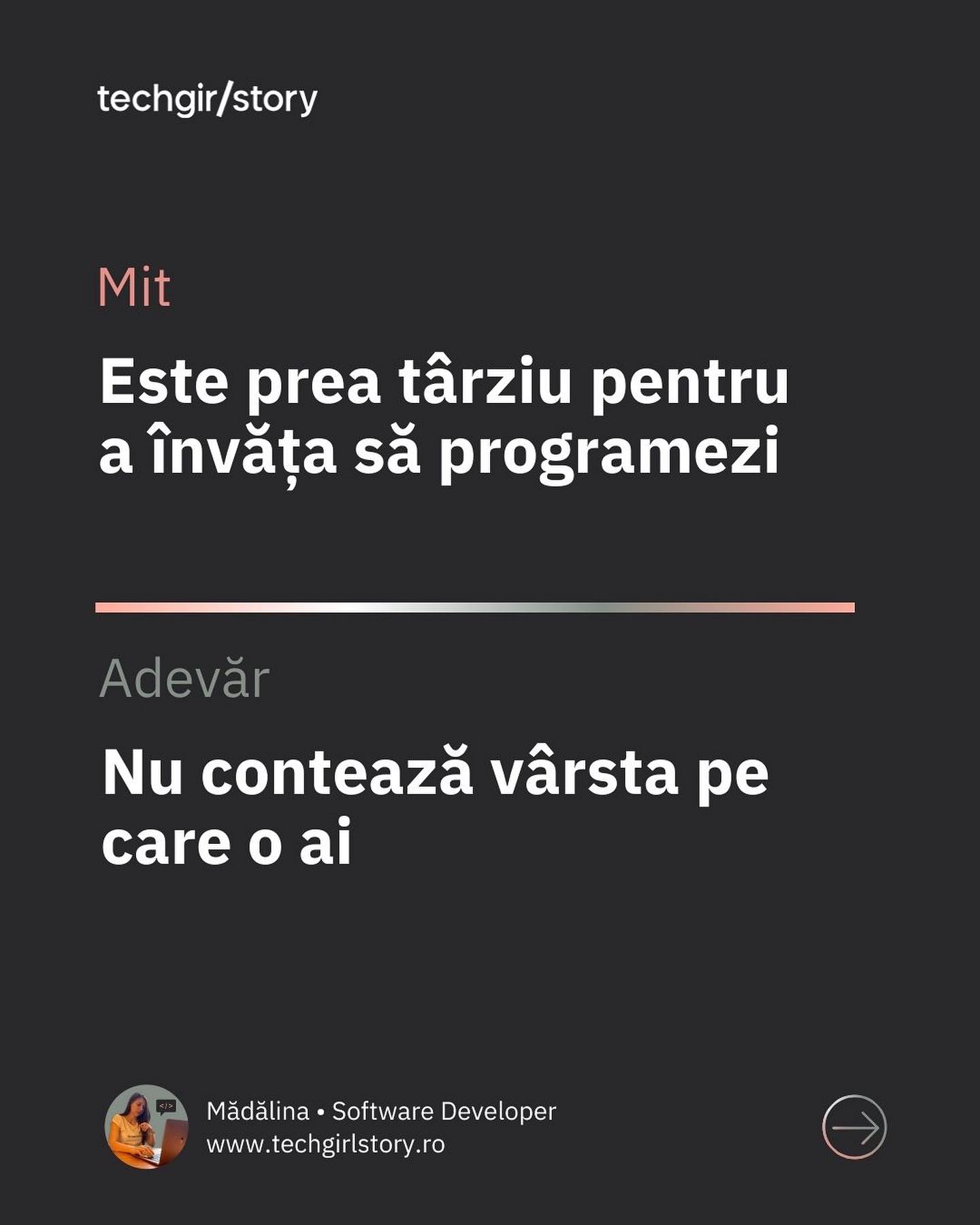 Nu contează vârsta pe care o ai